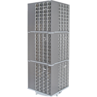 Heavy-Duty Industrial Carousel Drawer Cabinet, Steel, 384 Drawers, 27" W x 27" D x 80" H, Grey PB Rental Co. Ltd.