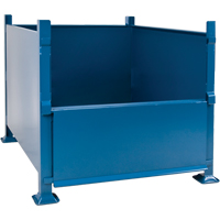 Bulk Stacking Containers, 30" H x 34.5" W x 40.5" D, 3500 lbs. Capacity PB Rental Co. Ltd.