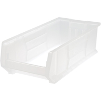 Hulk Containers, 11" W x 7" H x 23-7/8" D, Clear PB Rental Co. Ltd.