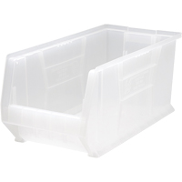 Hulk Containers, 11" W x 10" H x 23-7/8" D, Clear PB Rental Co. Ltd.