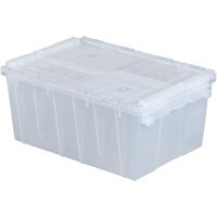 Contenants de distribution Flipak en plastique polypropyl&egrave;ne (PP), 21,8" x 15,2" x 9,3", Transparent PB Rental Co. Ltd.