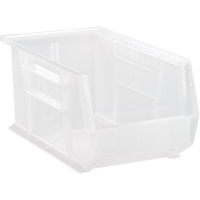 Bac transparent ultra empilable & suspendable, 8-1/4" la, 7" h x 14-3/4" p, Transparent PB Rental Co. Ltd.