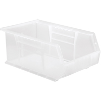 Clear-View Ultra Stack & Hang Bin, 8-1/4" W x 6" H x 13-5/8" D, Clear PB Rental Co. Ltd.