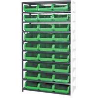 &eacute;l&eacute;ment de rayonnage avec bacs empilables, Acier, Bac Magnum, Capacit&eacute; 650 lb, 42" la x 76" h PB Rental Co. Ltd.