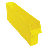 Bacs pour &eacute;tag&egrave;re Store-Max, 4-3/8" la x 8" H x 23-5/8" p, Jaune, Capacit&eacute; 68 lb PB Rental Co. Ltd.