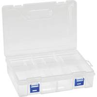 Boîte &agrave; compartiments en plastique, 6,25" la x 9,25" p x 2,2" h, 8 compartiments PB Rental Co. Ltd.