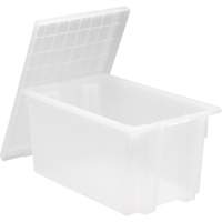 Contenant robuste Stack & Nest, 15" x 19,5" x 29,5", Transparent PB Rental Co. Ltd.