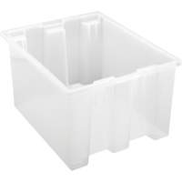 Contenant robuste Stack & Nest, 10" x 15,5" x 19,5", Transparent PB Rental Co. Ltd.