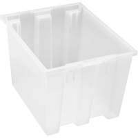 Contenant robuste Stack & Nest, 13" x 15,5" x 19,5", Transparent PB Rental Co. Ltd.