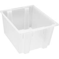 Contenant robuste Stack & Nest, 13" x 19,5" x 23,5", Transparent PB Rental Co. Ltd.