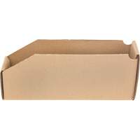 Boîtes profondes en carton ondul&eacute;, 2-7/8" la x 11-1/4" p x 4-1/2" h, Beige PB Rental Co. Ltd.