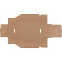 Boîtes profondes en carton ondul&eacute;, 5-3/4" la x 11-1/4" p x 4-1/2" h, Beige PB Rental Co. Ltd.