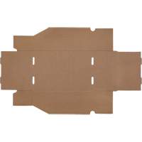 Boîtes profondes en carton ondul&eacute;, 7-5/8" la x 11-5/16" p x 4-1/2" h, Beige PB Rental Co. Ltd.