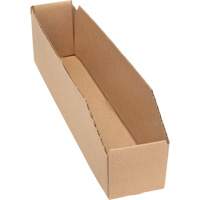 Boîtes profondes en carton ondul&eacute;, 1-7/8" la x 17-1/8" p x 4-1/2" h, Beige PB Rental Co. Ltd.