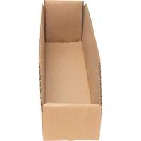 Boîtes profondes en carton ondul&eacute;, 3-3/4" la x 17-1/4" p x 4-1/2" h, Beige PB Rental Co. Ltd.