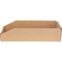 Boîtes profondes en carton ondul&eacute;, 5-3/4" la x 17-1/4" p x 4-1/2" h, Beige PB Rental Co. Ltd.