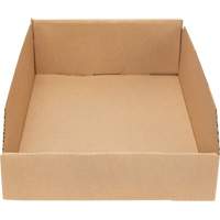 Boîtes profondes en carton ondul&eacute;, 11-3/4" la x 17-1/4" p x 4-1/2" h, Beige PB Rental Co. Ltd.