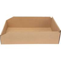 Boîtes profondes en carton ondul&eacute;, 11-3/4" la x 17-1/4" p x 4-1/2" h, Beige PB Rental Co. Ltd.