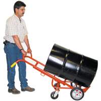 Ergonomic Drum Truck With Swivel Casters, Steel Construction, 55 - 85 US Gal. (45 - 70 Imperial Gal.) PB Rental Co. Ltd.