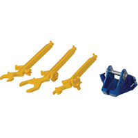 Multi-Purpose Overhead Drum Lifter with Wrenches, 30 - 55 US Gal. (25 - 45 Imperial Gal.), 800 lbs./362 kg. Cap. PB Rental Co. Ltd.