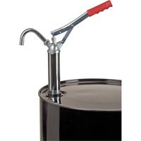 Pompe &agrave; baril de type levier, Acier, 11 oz/course, Pour barils de 30-55 gal. PB Rental Co. Ltd.