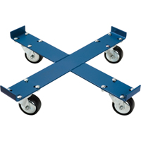 Chariot pour baril, Acier, Capacit&eacute;e 1000 lb, Diam&egrave;tre 24", Roue en Polyur&eacute;thane PB Rental Co. Ltd.