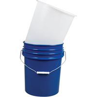 Inserts for Steel Pails, 11-1/4" Dia. x 12-1/4" H, 5 US gal (4.16 imp. Gal.) Capacity PB Rental Co. Ltd.