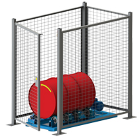Guard Enclosure Kit for Hydra-Lift Drum Rotator / Roller PB Rental Co. Ltd.