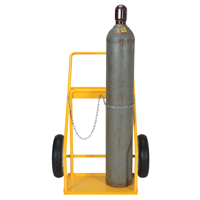 Chariot pour bouteille de gaz, Roues Caoutchouc, Base de 22" la x 14-1/8" lo, 250 lb PB Rental Co. Ltd.
