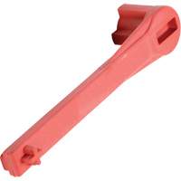 Single Ended Specialty Bung Nut Wrench, 1-1/4" Opening, 8" Handle, Non-Sparking Nylon PB Rental Co. Ltd.