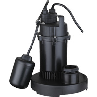 Thermoplastic Submersible Sump Pump, 2560 GPH, 115 V, 4.6 A, 1/3 HP PB Rental Co. Ltd.