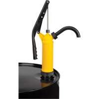 Pompe &agrave; baril de type levier, Polypropyl&egrave;ne, 14 oz/course, Pour barils de 5-55 gal. PB Rental Co. Ltd.