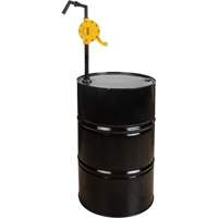 Pompe rotative pour baril, Polypropyl&egrave;ne, Pour capacit&eacute; 15 - 55 gal. US, 8 oz/course PB Rental Co. Ltd.