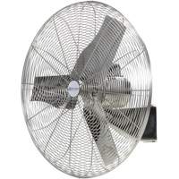 Stainless Steel Food Service Washdown Air Circulating Fans, Industrial, 1 Speed, 30" Diameter PB Rental Co. Ltd.