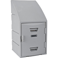 Casier, 15" x 15" x 31", Gris, Assembl&eacute; PB Rental Co. Ltd.