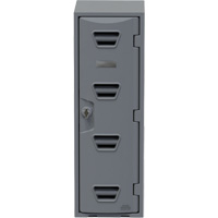 Casier, 12" x 15" x 36", Gris, Assembl&eacute; PB Rental Co. Ltd.