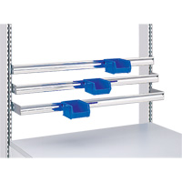 Modular Ergonomic Workstations - Light-Duty Parts Bin Rails PB Rental Co. Ltd.