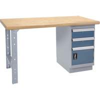 &eacute;tabli robuste, Porte a/combinaison de tiroirs, Cap 1500 lb, 72" la x 30" p, 34" h PB Rental Co. Ltd.