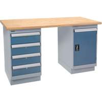 &eacute;tabli pr&eacute;conçu, Porte & tiroirs, Cap 2500 lb, 72" la x 30" p, 34" h PB Rental Co. Ltd.