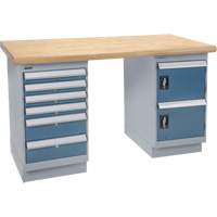 &eacute;tabli robuste, Porte & tiroirs, Cap 1500 lb, 72" la x 36" p, 34" h PB Rental Co. Ltd.