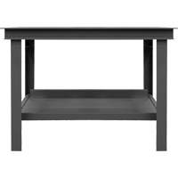 Établis à dessus en acier