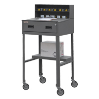 Shop Desk, 23" W x 20" D x 47-3/4" H, Grey PB Rental Co. Ltd.