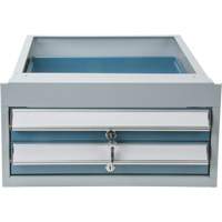 Double-Drawer Workbench, Steel, 18" W x 21" D x 9" H PB Rental Co. Ltd.