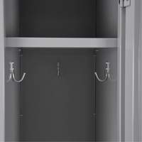 Clean Line Lockers, 3 -tier, Bank of 4, 48" x 18" x 76", Steel, Charcoal, Rivet (Assembled) PB Rental Co. Ltd.