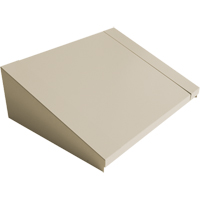 Dessus inclin&eacute; pour casiers robustes enti&egrave;rement soud&eacute; Concorde, Bloc de 2, 18" p x 24" la x 6" ha, Beige, Acier PB Rental Co. Ltd.