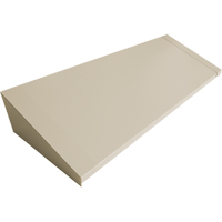 Dessus inclin&eacute; pour casiers robustes enti&egrave;rement soud&eacute; Concorde, Bloc de 4, 18" p x 48" la x 6" ha, Beige, Acier PB Rental Co. Ltd.