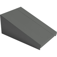 Dessus inclin&eacute; pour casiers robustes enti&egrave;rement soud&eacute; Concorde, Bloc de 1, 18" p x 12" la x 6" ha, Acier PB Rental Co. Ltd.
