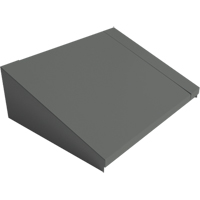 Dessus inclin&eacute; pour casiers robustes enti&egrave;rement soud&eacute; Concorde, Bloc de 2, 18" p x 24" la x 6" ha, Acier PB Rental Co. Ltd.