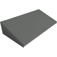 Dessus inclin&eacute; pour casiers robustes enti&egrave;rement soud&eacute; Concorde, Bloc de 3, 18" p x 36" la x 6" ha, Acier PB Rental Co. Ltd.