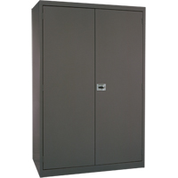 Deep Hi-Boy Storage Cabinet, Steel, 4 Shelves, 72" H x 36" W x 24" D, Charcoal PB Rental Co. Ltd.
